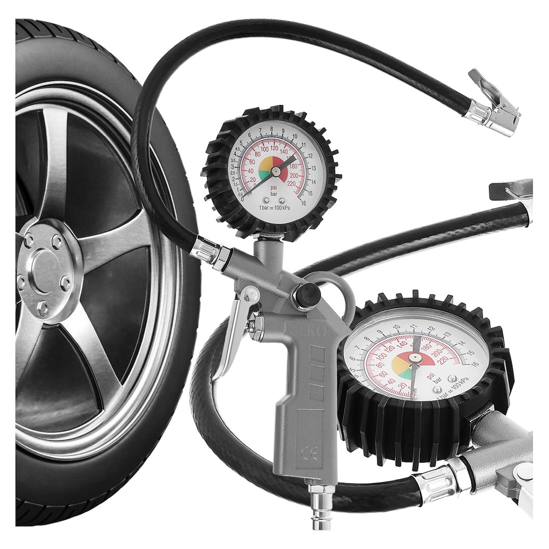 Tyre Inflator with Gauge G01101 Tyre Inflator with Gauge G01101