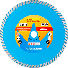 Turbo wave diamond disc blade 230x22.2 wet & dry cutting RICHMANN C4815 Turbo wave diamond disc blade 230x22.2 wet & dry cutting RICHMANN C4815