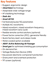 Jasic EVO TIG 200P AC/DC PFC Pulse Inverter ZXET-200PACDC 5 YEARS GUARANTEE Jasic EVO TIG 200P AC/DC PFC Pulse Inverter ZXET-200PACDC 5 YEARS GUARANTEE