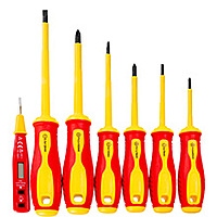 Insulated screwdriver set 1000 V 7 pcs RICHMANN C5302 Insulated screwdriver set 1000 V 7 pcs RICHMANN C5302