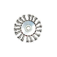 Bevel Twisted Knot Steel Wire Brush M14 115mm G00606 GEKO Bevel Twisted Knot Steel Wire Brush M14 115mm G00606 GEKO