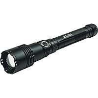 ALUMINUM RECHARGEABLE FLASHLIGHT 10W LASER, 1200 LM, 246MM, ZOOM C5925 RICHMANN