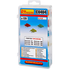 AUTOMOTIVE FUSES 120PCS RICHMANN C0404 AUTOMOTIVE FUSES 120PCS RICHMANN C0404